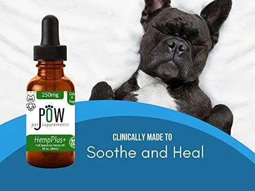 Advanced Hemp Oil Made for Dogs and Cats - Focuses on Anxiety Relief, Inflammation, Pain Relief and Joint Health- Made with MCT Oil and Organically Grown in USA