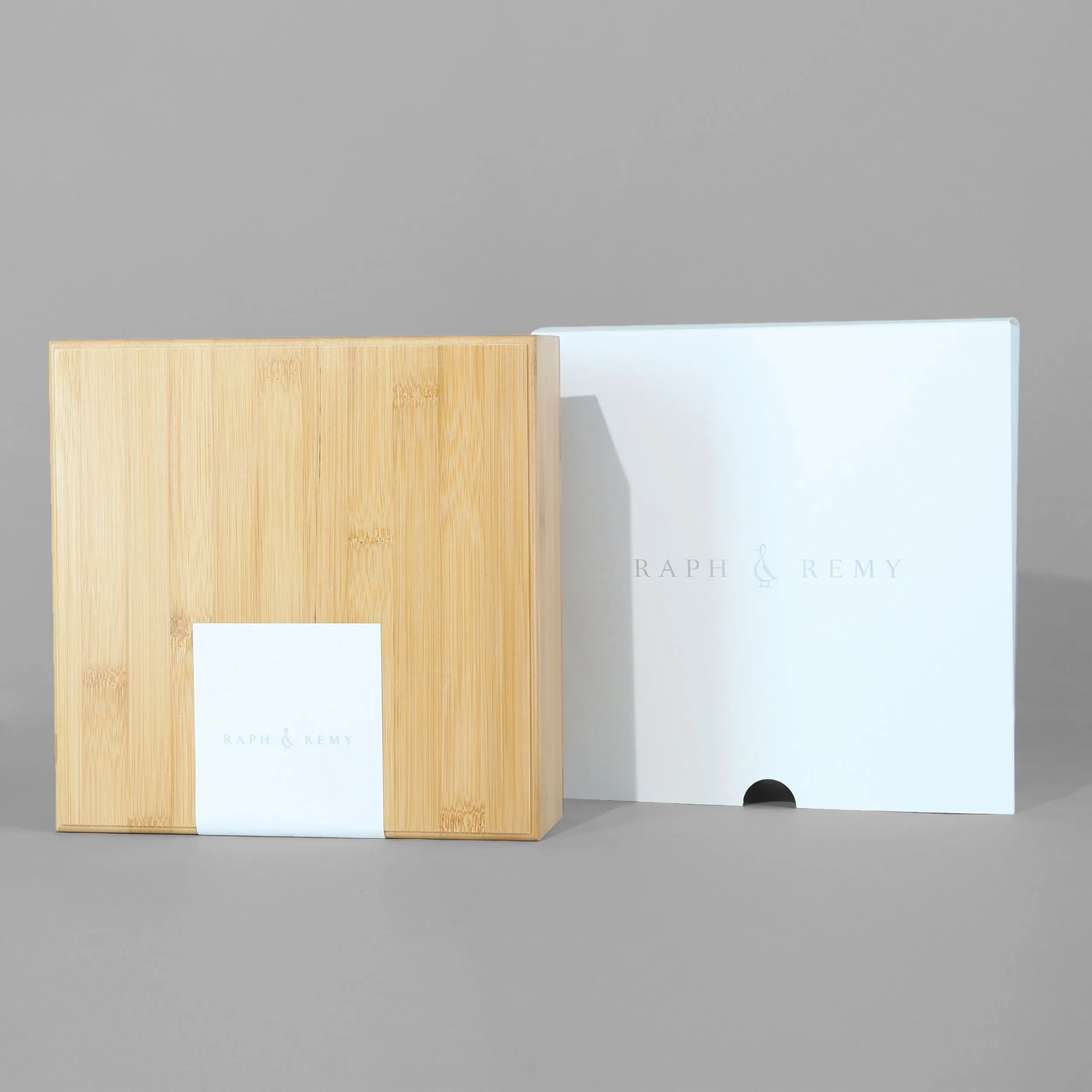 Happy 100 Days Boys Gift Set - Bamboo Keepsake Gift Box