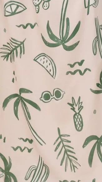 Jamaine Maxi Skirt - Green Palm