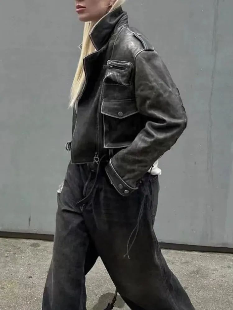 Long Sleeved Jacket with Zipper