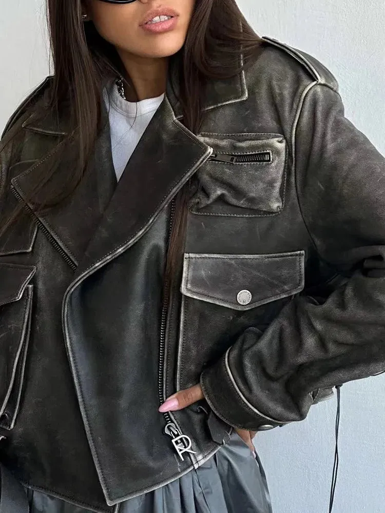 Long Sleeved Jacket with Zipper