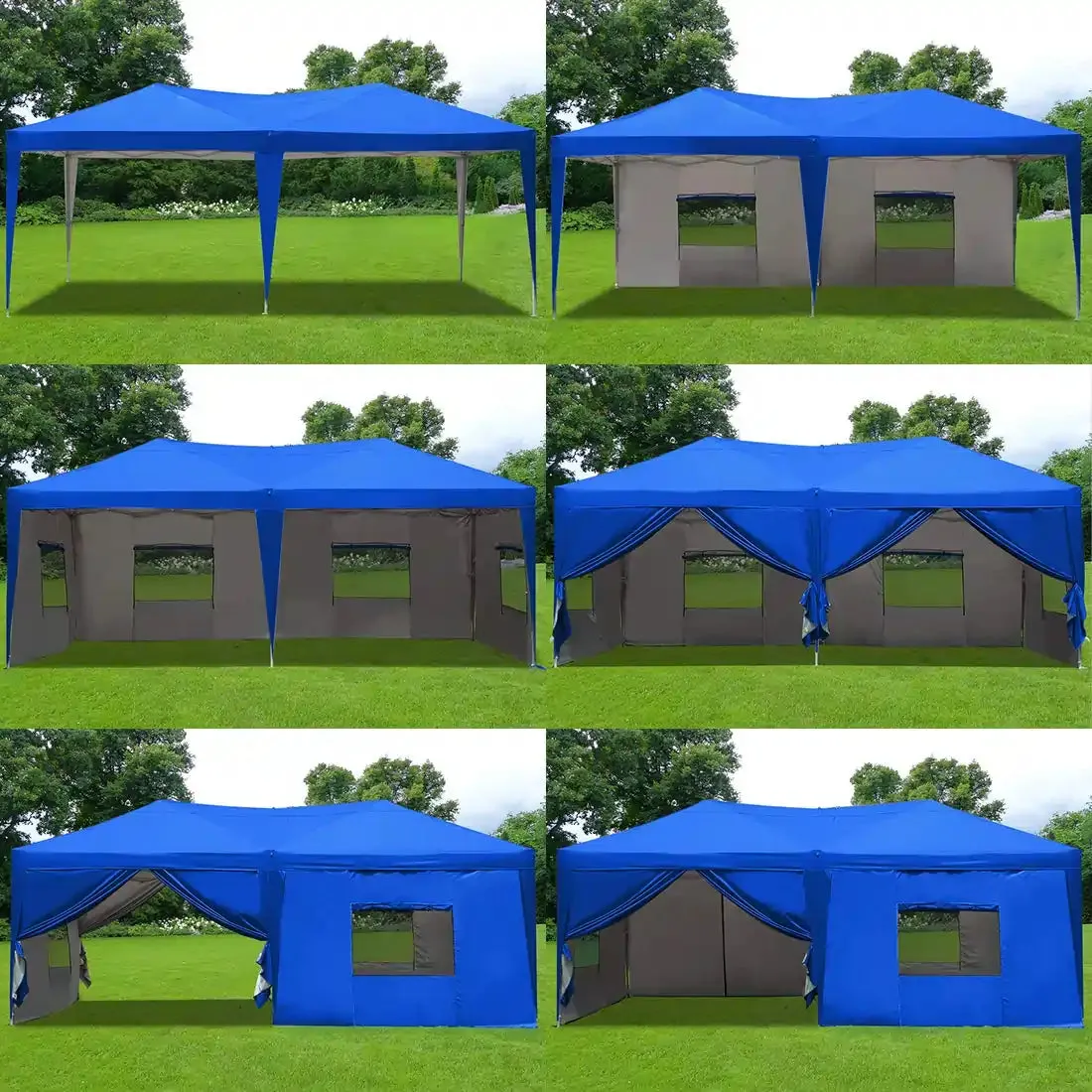 Privacy 10' x 20' Pop Up Canopy with Sides
