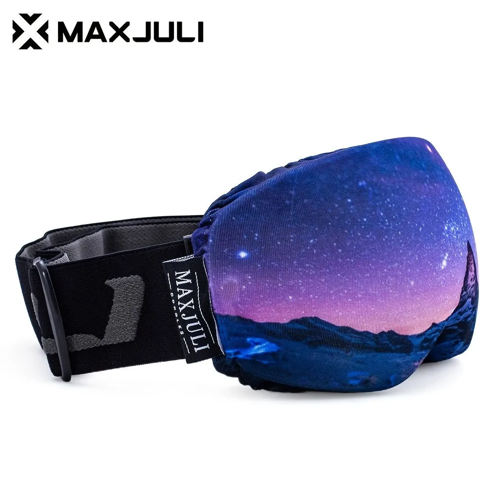 Soft and Durable Microfiber MAXJULI Goggle Cover - Fits Most Goggles, Easy to Clean, Protects Lenses from Scratches