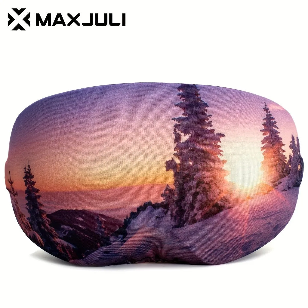 Soft and Durable Microfiber MAXJULI Goggle Cover - Fits Most Goggles, Easy to Clean, Protects Lenses from Scratches